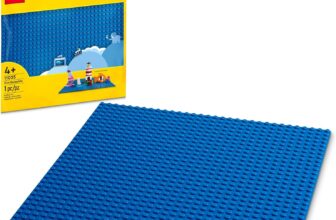 LEGO Classic Blue Baseplate 11025 Building Toy Set for Preschool Kids, Boys, and Girls Ages 4+ (1 Pieces)